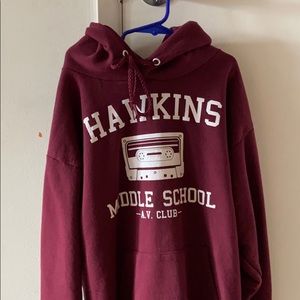 Stranger Things Hawkins Middle School Hoodie